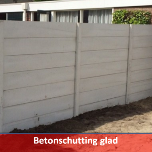 Beton schutting