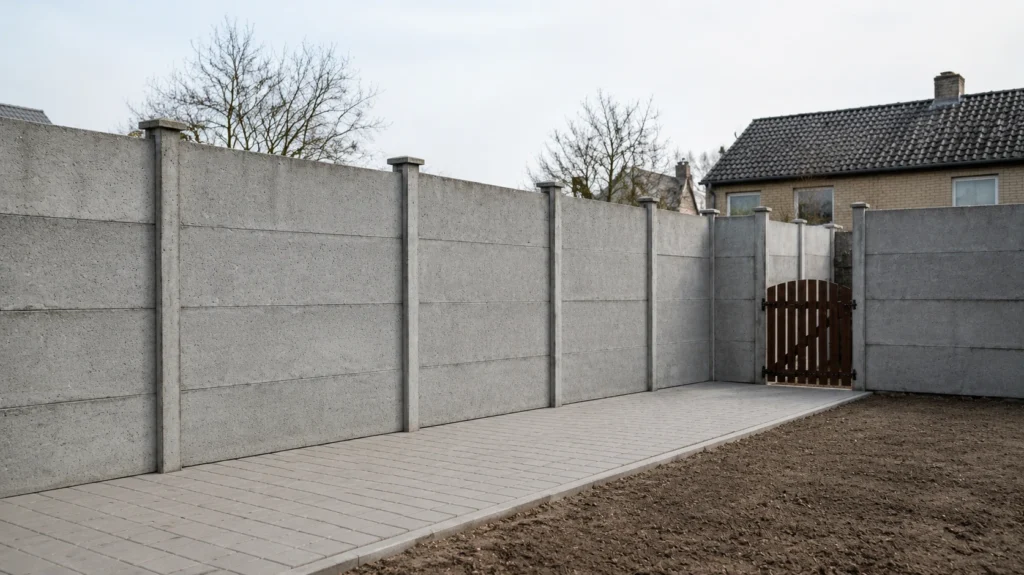 Beton schutting slopen