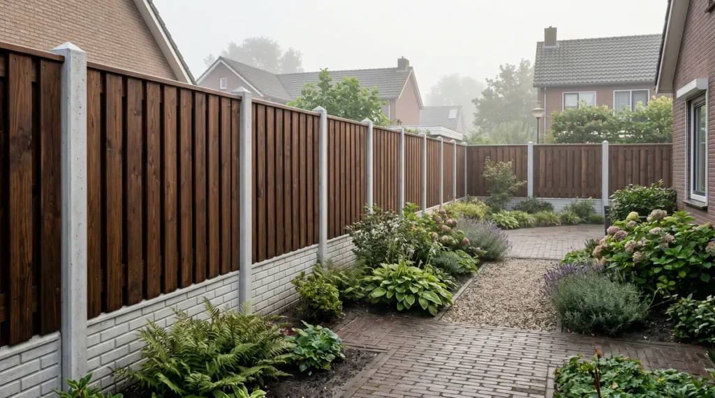 Nobifix luxe schutting met extra beits