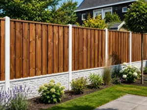 Luxe hout beton schutting kopen