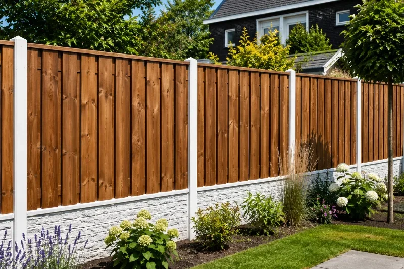 Luxe hout beton schutting kopen