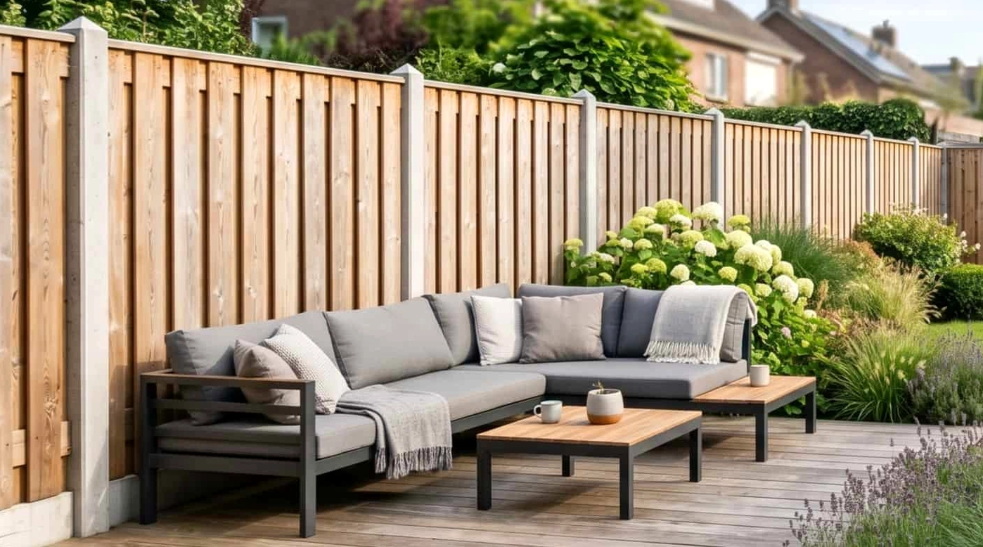 Schuttingen Herstappe Prachtige schutting geplaatst in Herstappe