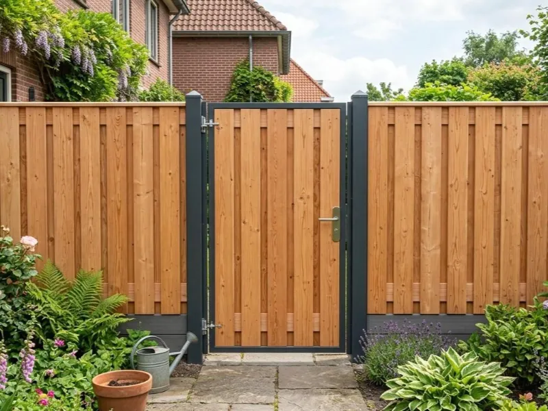 Tuinpoort voor uw schutting
